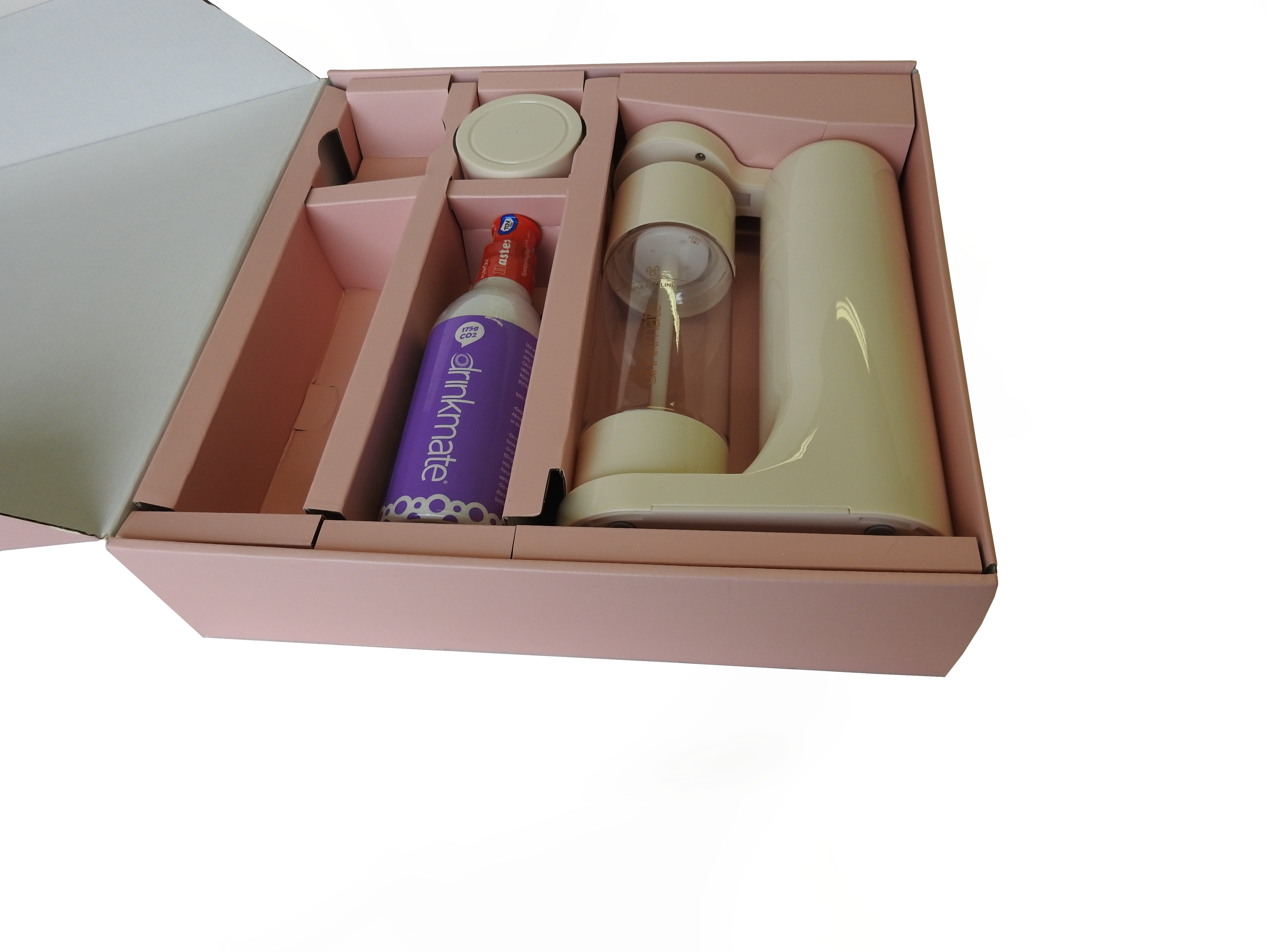 Obrázok 4 - Výrobník sódy  MINI SLIM MIX rúžový